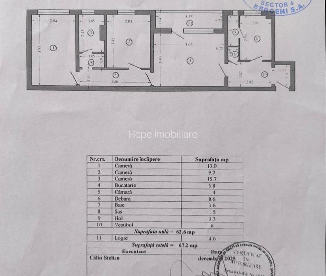 Emil Racovita-Aleea Terasei-apartament 3 camere - 13