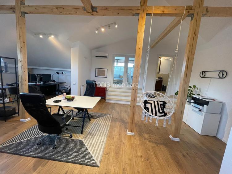 Floreasca Boutique 2021 / Etaj Mansarda / Open Space + Terasa / Totul Contorizat - 15