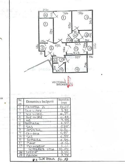 4 Camere Pantelimon - Armenesc, bloc din 1984, reabilitat - 7