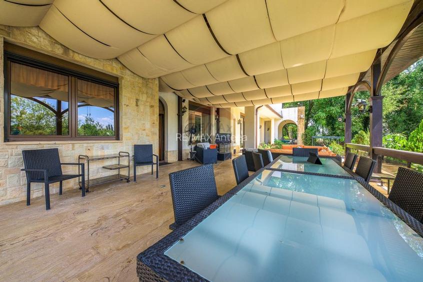 Vila neoromânească cu influențe toscane pe malul lacului Snagov - 18