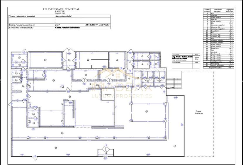 Spatiu Comercial  *731mp* / VAD stradal 31m / 19 locuri de parcare // Unirii - 1