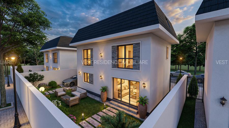 Casa individuala, 4 camere, P+1+M, Toate utilitatile, Comision 0% - 2