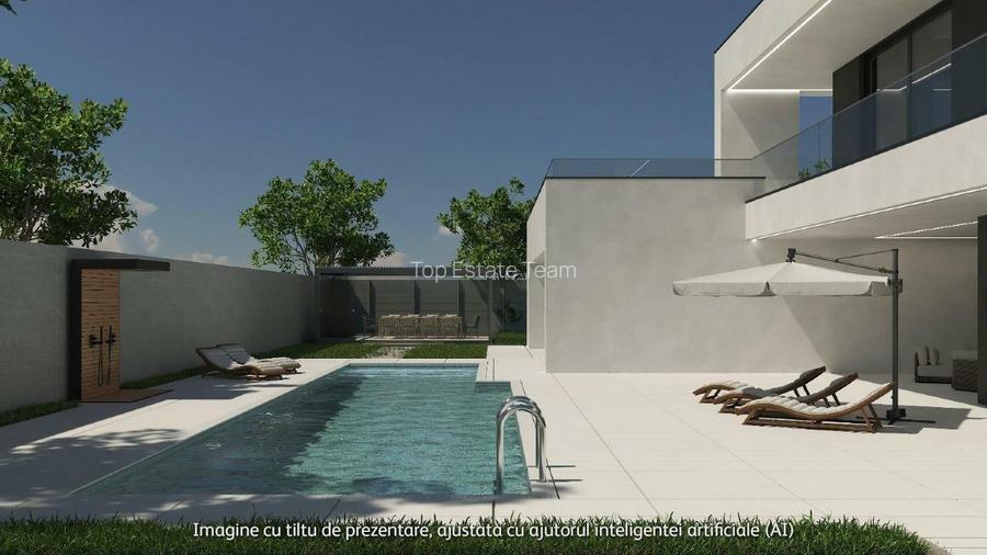 Casa de lux moderna cu 12 camere si piscina - Design minimalist inspirat din Mia - 2
