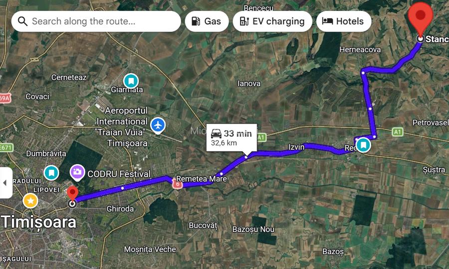 💰 29.500 € – Teren intravilan 1681 mp în Stanciova  , la 33 min de Timișoara. - 6