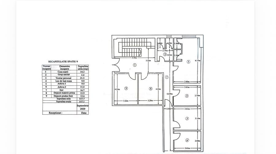 Spatiu birouri ieftine Iasi, 117mp, zona Metalurgie - 8