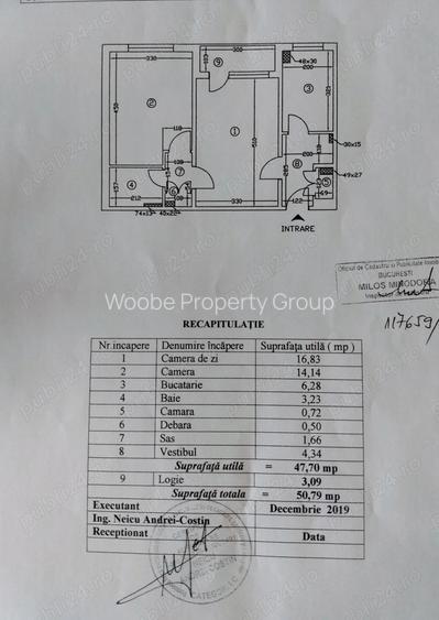 Apartament 2 camere -  Raul Doamnei - 15