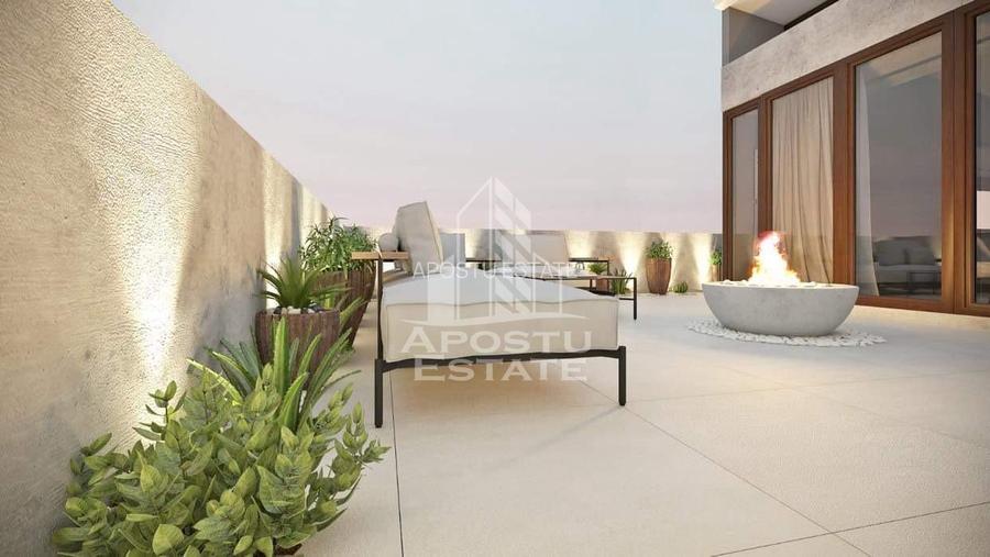 PENTHOUSE superb cu 3 camere si terasa mare in Timisoara | COMISION 0 - 15