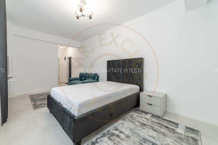 Studio lux, bloc nou VSC5 - Fratii Golesti, parcare privata, vedere pe spate - 14