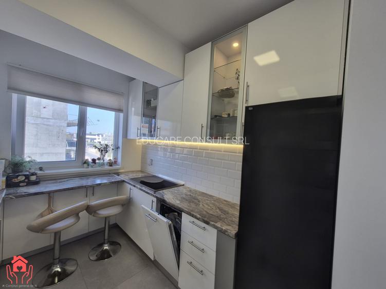 PIPERA PLAZA (Catted Residence Pipera)-2 camere, complet mobilat, parcare, boxa! - 15