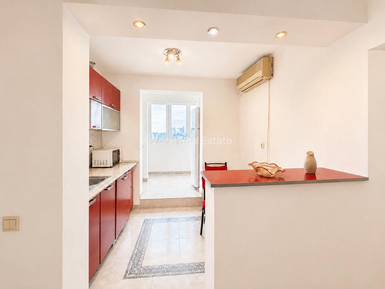 Apartament Nicolae Titulescu vedere panoramica spate  langa metrou si  magazine - 5