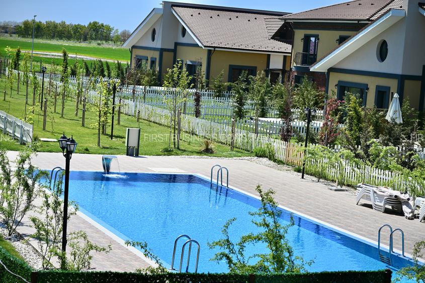 VILE P+1, 4 camere+Teren 250 mp.zona Otopeni, COMPLEX CU PISCINA-COMISION 0% - 35
