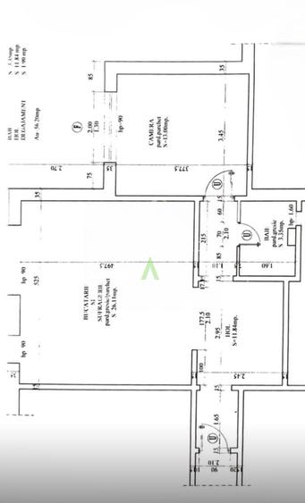2 camere | RENOVAT | 56,20 mp | Orientare Est | Mănăștur–Mehedinți - 23