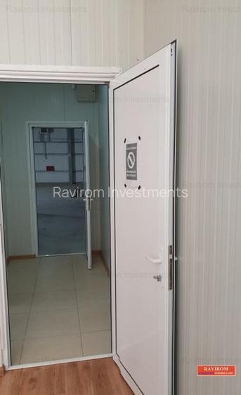 Hala industriala, 300mp, apa canalizare birouri teren 700mp ingradita, acces TIR - 20