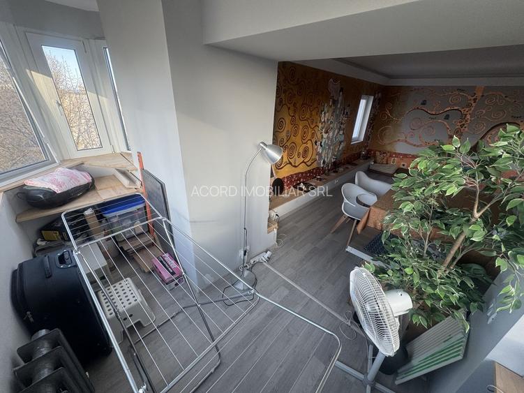 Apartament 4 camere transformat in 3 zona Capitol cu Centrala - 11