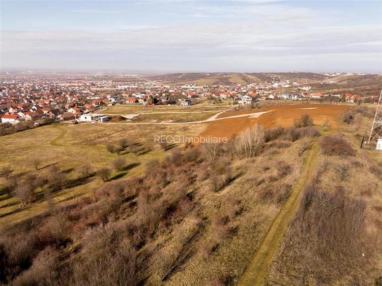 RECO Teren  intravilan- panorama asupra orasului -str. Caisilor - 3