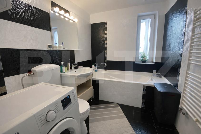 Apartament 3 camere, 65 mp, etaj interm , balcon, loc parcare, la cheie, Baciu - 4