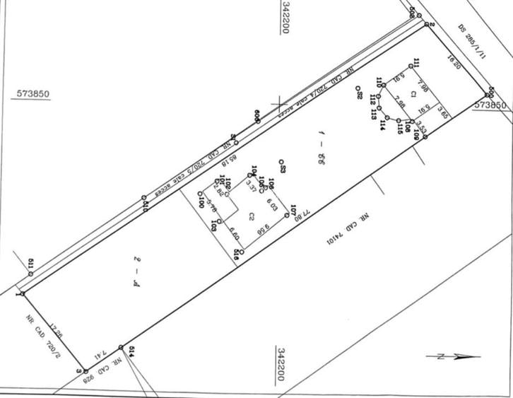 Casa-langa studiourile Buftea, 2 constructii, curte cu pomi, 2300mp, langa lac - 47
