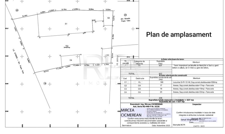 Casa de birouri de inchiriat 11 camere - 31
