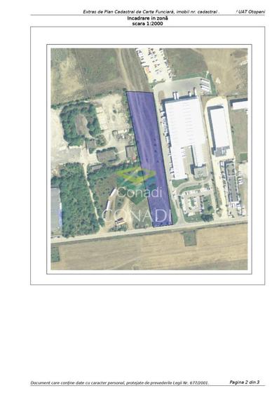 Teren zona Aeroport Otopeni pretabil hala, parcare, logistica - 1