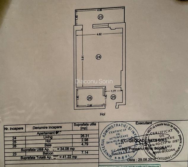 Studio cu priveliste catre ape in White Tower Mamaia - 13