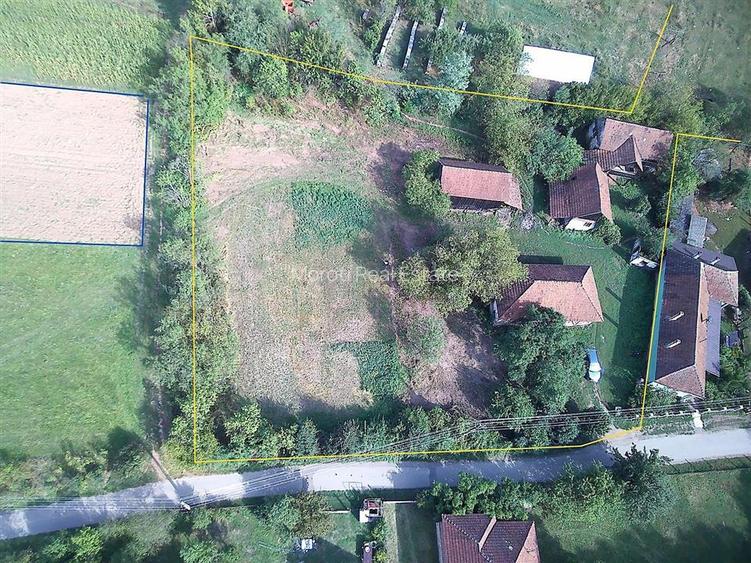 Teren intravilan cu potential, casa si anexe in Lunca - 14