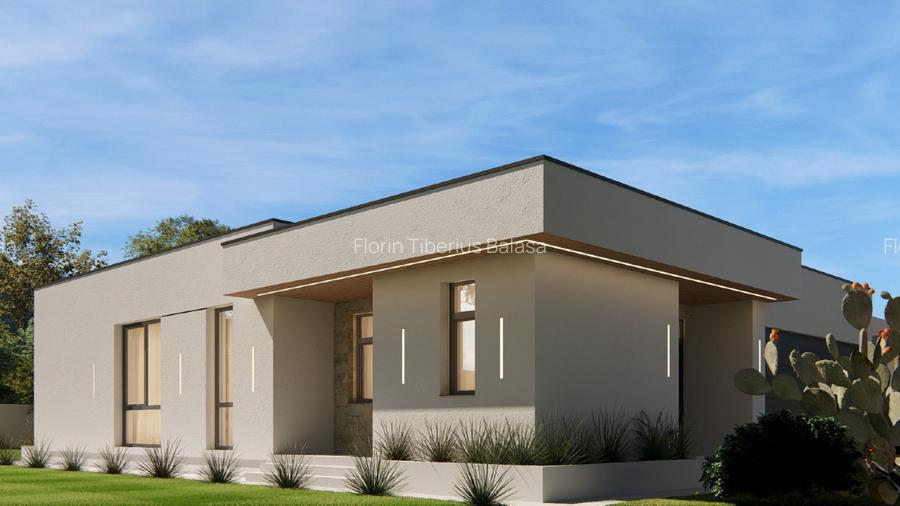 Teren 666 mp Serena Moșnița + proiect vilă modernă 223 mp | Utilități | Asfalt - 5