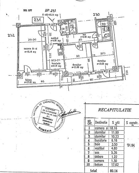 3 camere Decomandate | 80 mp | Vedere Panoramica | Colentina - Doamna Ghica - 15