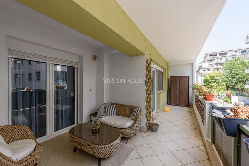 Inchiriere 2 camere cu terasa | Herastrau - Barajul Arges | loc parcare - 13