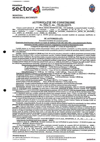 BRASADAS vinde teren INTRAVILAN zona GIURGIULUI 2444MP cu AUTORIZATIE - 2