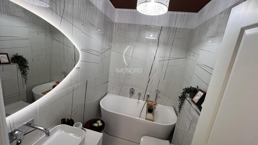 Unirii bloc 2023, apartament mobilat complet, terasa, gradina si garaj ! - 13