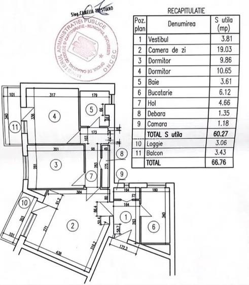 Tineretului-strada Trestiana-apartamentul 3 camere - 4
