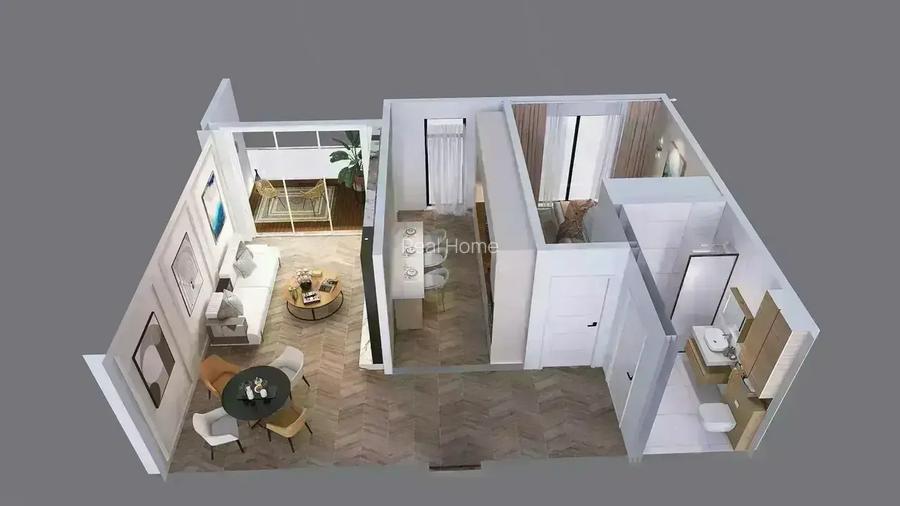 Apartament 2 camere decomandat 15min 1 dec bloc 3 etaje Aleea Tornadei - 6