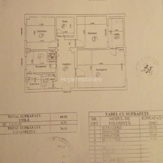 Piata Muncii - Calea Clarasilor - Apartament 3 camere decomandat - 10