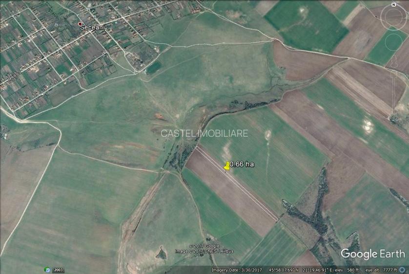 Timisoara Ortisoara-tere agricol  4 hectare comasat - 3