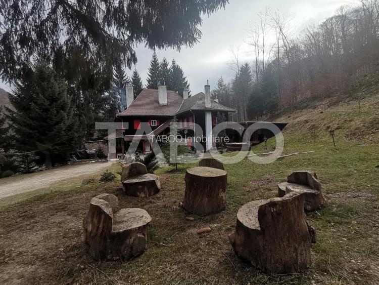 Pensiune de lux de vanzare in inima padurii langa Sibiu - 5