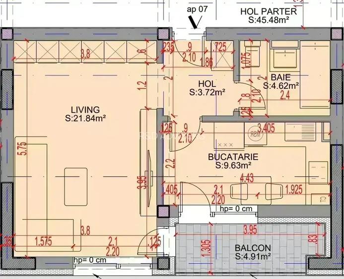 Parc 5 Minute I Garsoniera Decomandata I Bloc Nou Theodor Pallady - 2