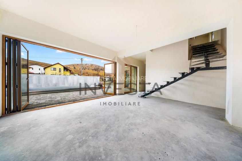 Casa individuala nZEB cu piscina, 501 mp teren, 160mp utili, Sanicoara - 4