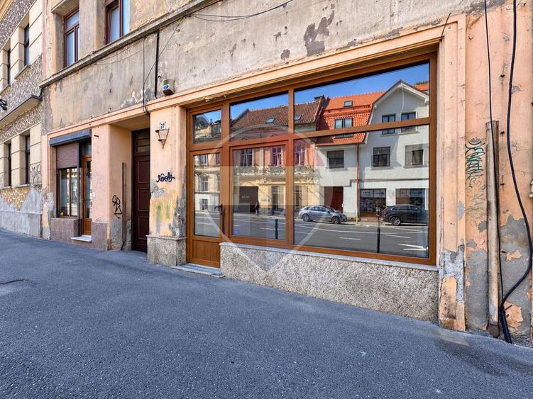 VITRINĂ STRADALĂ | SPAȚIU COMERCIAL | STRADA LUNGĂ | ZONĂ CENTRALĂ