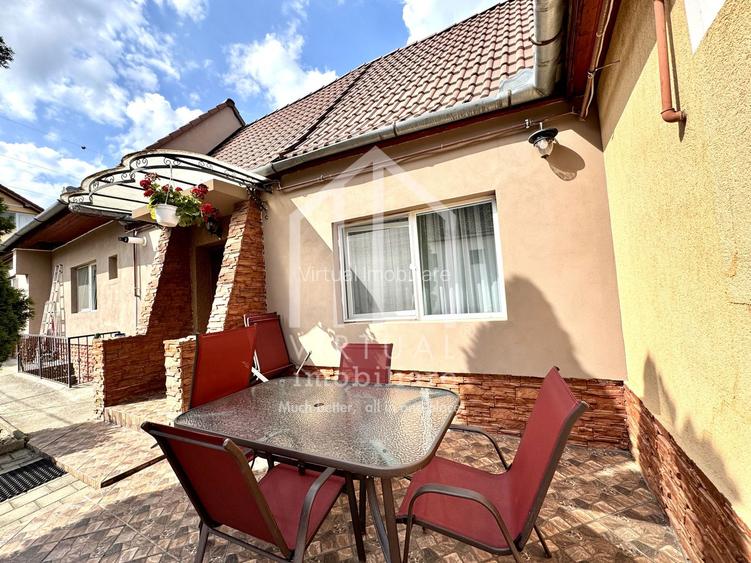 Casa pe un nivel, 141mp utili, mobilata, pivnita, zona Turnisor - 21