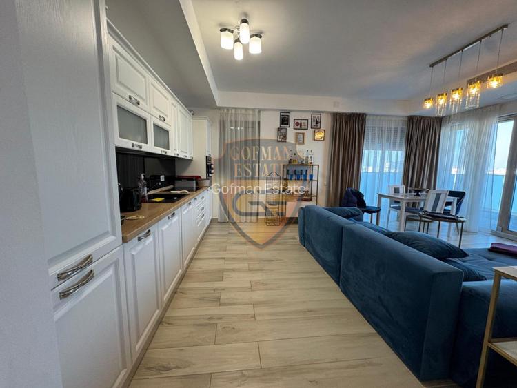 Penthouse 4 camere vedere la mare Mamaia Nord Marina Surf Residence parcare  - 3