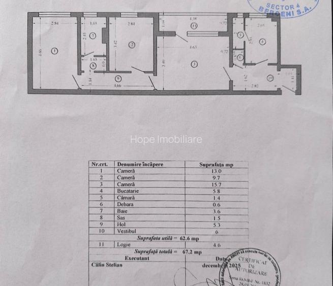 Berceni - Aleea Terasei - Apartament 3 camere - 9