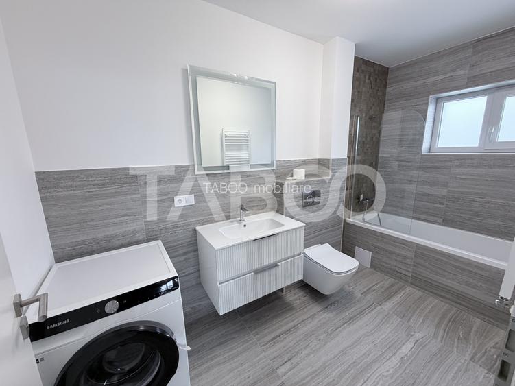 Apartament 3 camere 2 bai terasa la prima inchiriere in DaVinci Sibiu - 5