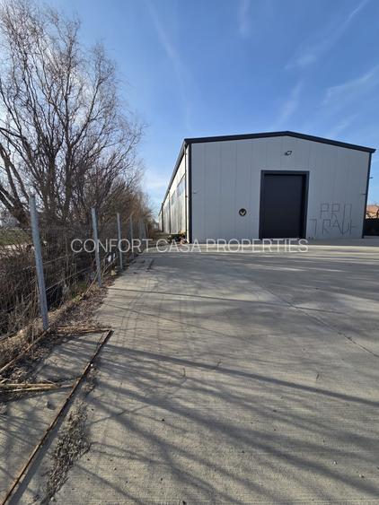 Hala Industriala  - Pantelimon - Cernica , teren 1200 p , 480 depozit , 45 birou - 2