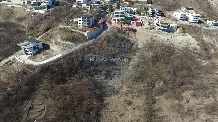 Teren 6309mp cu panoramă superbă asupra orașului – Uliului, Grigorescu - 8