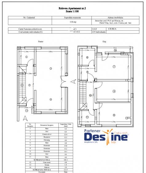 Casa tip duplex P+1+Pod 116 mp 390 mp teren incalzire in pardoseala - Hlincea - 18