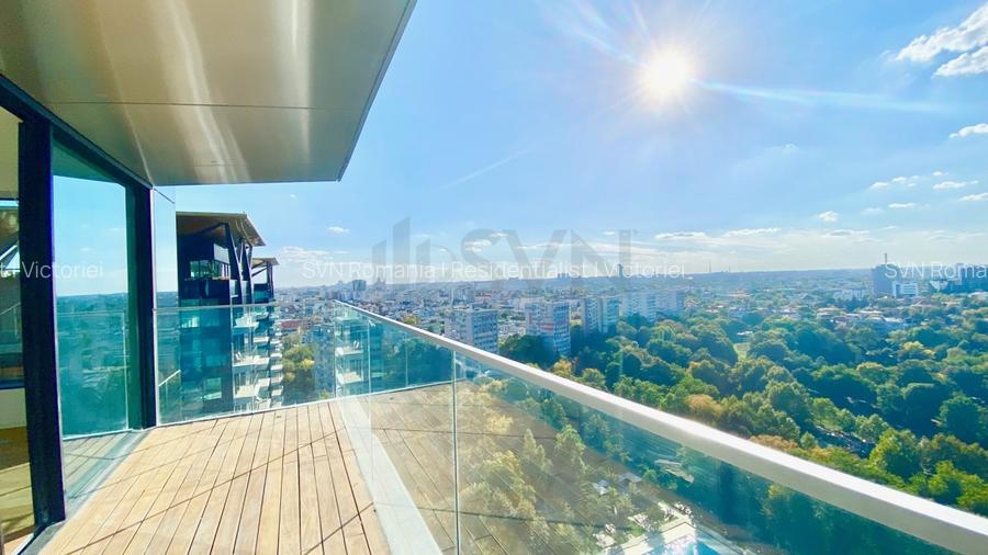 REA1012527 Penthouse superb Floreasca - vedere panoramica - 2