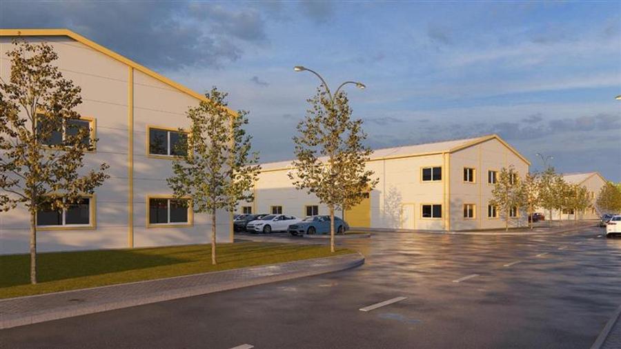 Inchiriere hale NOI industriale Sinesti - de la 550 mp - 2