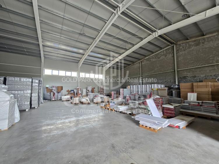 Spatiu Industrial - Autoriztie ISU - 590 mp. Acces TIR - 10