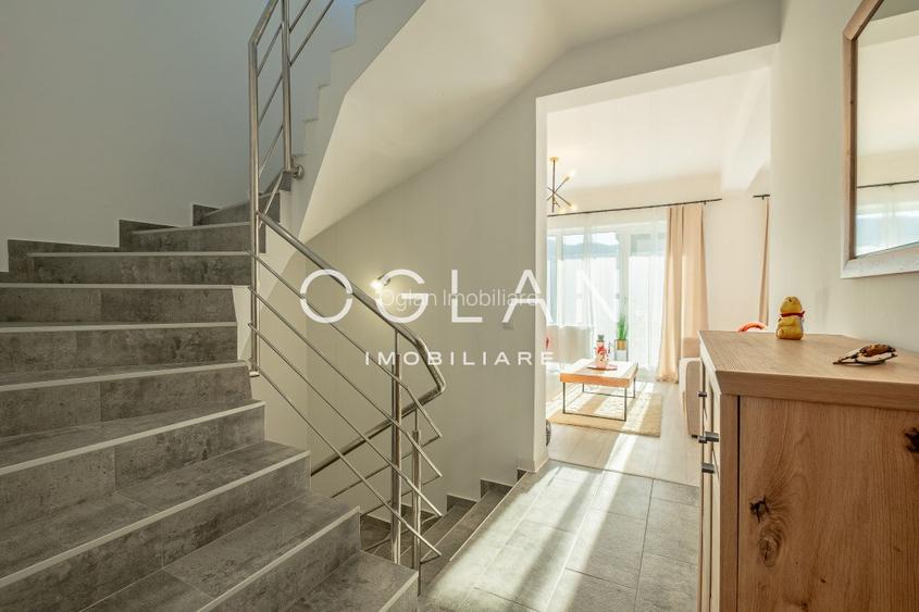 Casa cu garaj in Cisnadioara, mobilata utilata, 824 mp teren, COMISION 0% - 15