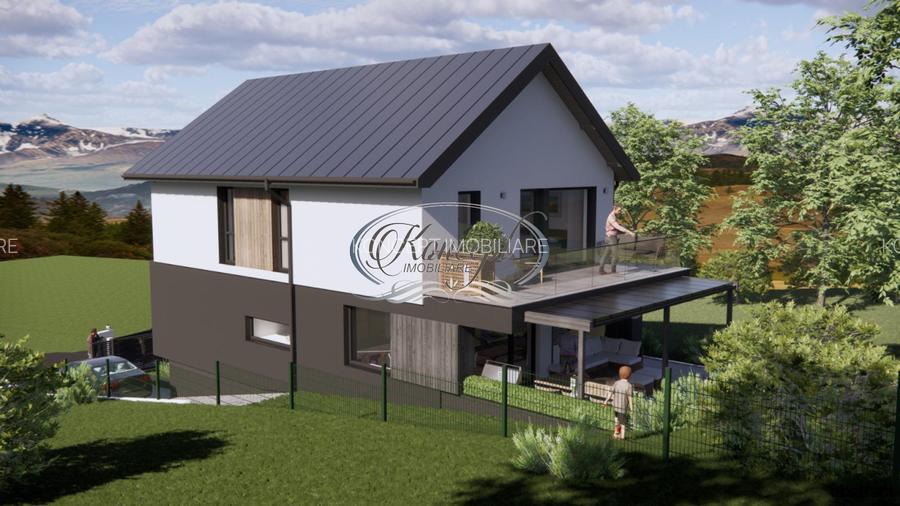 Casa moderna cu pod inalt si terasa generoasa pe Ady Endre - 4